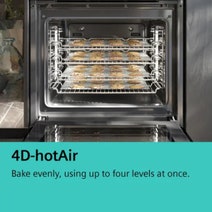 Siemens 60cm iQ700 studioLine Pyrolytic Built-In Oven HB875GDB1A hero image