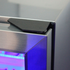 Schmick 118L Black Stainless Steel Bar Fridge Right Hinged HUS-SK118R-BS image NaN