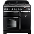 Falcon 90cm Classic Natural Gas Freestanding Oven/Stove Black and Chrome CLA90NGFBL-CH image NaN
