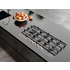 Spezialist 94cm LP Gas Cooktop 5 Burner Stainless Steel Plate Black Metal Surface S30945SPBBMLPG image NaN