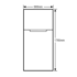 Samsung SR415MLS 415L Top Mount Fridge image NaN