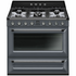 Smeg 90cm Victoria Aesthetic Freestanding Dual Fuel Oven/Stove TRA90SG9 image NaN