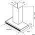Euromaid 90cm Stainless Steel Canopy Rangehood RFT9  image NaN
