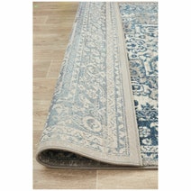Rug Culture Babylon Power Loomed Rug 400x300 BLN207BLUE400X300 hero image