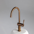 Titan Essentials Gooseneck Kitchen Mixer Tap - Aged Brass TTAB2 image NaN