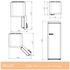 Linarie 328L Single Door Retro Larder Fridge Red LK335LRED image NaN