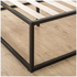 Zinus Single 45cm Joseph Bed Frame Metal Bed Platform Base Black AU-MBBF-18S image NaN