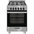 Glem 53cm Natural Gas Oven & Cooktop Freestanding Oven with Electric Grill Stainless Steel GB534GG image NaN