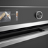 Fisher & Paykel 76cm Series 9 Contemporary Compact Combi-Microwave Oven Stainless Steel Accents OM76NDTDX1 image NaN