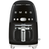 Smeg 50s Retro Style Drip Filter Coffee Machine Black DCF02BLAU image NaN