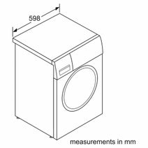 Bosch Serie 8 9kg Front Load Washing Machine WAW28420AU hero image
