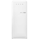 Smeg FAB 50's Style 270L Retro Refrigerator White Left Hinge FAB28LWH6AU hero image