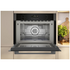 NEFF 60cm N50 Built-in Microwave Oven with Hot Air Graphite Grey C1AMG84G1B image NaN