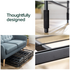 Zinus Black Metal Smartbase Folding Bed King AU-SBBK-14K image NaN