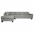 Ostro Tilba Four Seater Left Hand Chaise Lounge Steel U2370ZLHFCSXSHX image NaN