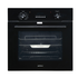Brohn 60cm Built-in Electric Oven Black Glass 10 Functions with Inbuilt AirFry mode BRO6001BLK image NaN