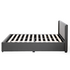Zinus Maddon Double Upholstered Gas Lift Storage Bed Frame Dark Grey AU-FPPST2-12D image NaN
