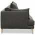 Kalona KYOTO Right Facing Chaise Sofa Pewter WS-205-RC-VILA-27 image NaN