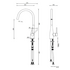 Gareth Ashton 5K1 Conic Sidelever Sink Mixer image NaN