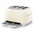 Smeg Temperature Control Kettle and Four Slice Toaster Breakfast Pack Cream KLF04CRAUTSF03CRAU image NaN