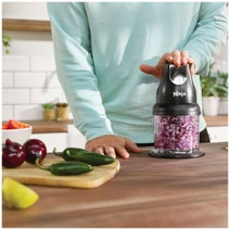 Ninja Professional Stackable Chopper Black NJ100 hero image