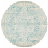 Rug Culture Evoke Medium White Blue Rug 200X200CM - EVO-253-WBLU-200X200 image NaN