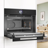 Bosch Series 8 Accentline Built-In Compact Oven with Microwave Function Black CMG936AB1A image NaN