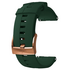 Suunto 24mm Athletic 4 Silicone Watch Strap Forest/Copper 5376403 image NaN