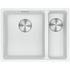 Franke Maris 340/150mm 1 and 1/2 Bowl Right Flushmount Sink Polar White MRG260SBRPW-B image NaN
