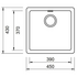Abey N100SP Schock Puro Soho Single Sink image NaN