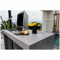 Artusi 1400mm Ascale Outdoor Kitchen with Cosmopolitana Grey Cladding QAP14AS-CG hero image