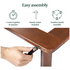 Zinus Arden Coffee Bean Bamboo Single Bed Frame AU-FPWHC1ZC-08S image NaN