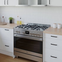 Haier 90cm 300 Series Gas Freestanding Cooker Stainless Steel HOR90S8MSX2 hero image
