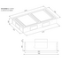 Schweigen Silent Cassette Rangehood 120cm Black with Isodrive SE3200 Motor PKSCC1200B-SE image NaN