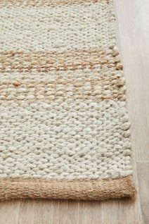 Rug Culture Nosa Medium Natural & White Rug 300X80CM - NSA-555-NTWT-300X80 hero image