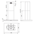 Falmec F7LA90B1 90cm Lumina NRS Island Rangehood image NaN