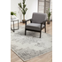 Rug Culture Chrome Large Silver & Off White Rug 290X200CM - CRO-RIT-SIL-290X200 image NaN
