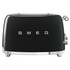 Smeg 50's Style 4 Slice Toaster Black TSF03BLAU image NaN