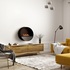Planika Zero Emission Bubble Fireplace in Circular Casing for Wall BUBBLEW image NaN