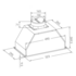 Scandium SCUM-6C 60cm Undermount Rangehood image NaN