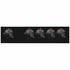 Artusi 90cm Tempered Black Glass Cooktop CAGH9000B image NaN