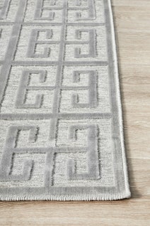 Rug Culture York Oversize Silver Rug 400X300CM - YRK-BREN-SIL-400X300 hero image