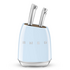 Smeg 50s Retro Style 6 Piece Knife Block Set Pastel Blue KBSF02PB image NaN