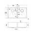 Oliveri SB63GM Spectra Double Bowl Sink image NaN
