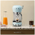 Smeg 50s Style Espresso Coffee Machine Pastel Blue ECF02PBAU image NaN