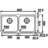 Franke BCX220-38/38 Bell Double Bowl Sink image NaN