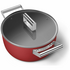 Smeg Three Piece Cookware Set Red CK3PCRDM image NaN