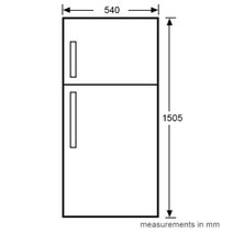 Westinghouse 250L Top Mount Fridge WTB2500WG hero image
