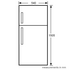 Westinghouse 250L Top Mount Fridge WTB2500WG image NaN