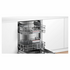 Bosch 60cm Series 4 Built Under Stainless Steel Dishwasher SMU4HTS01A image NaN
